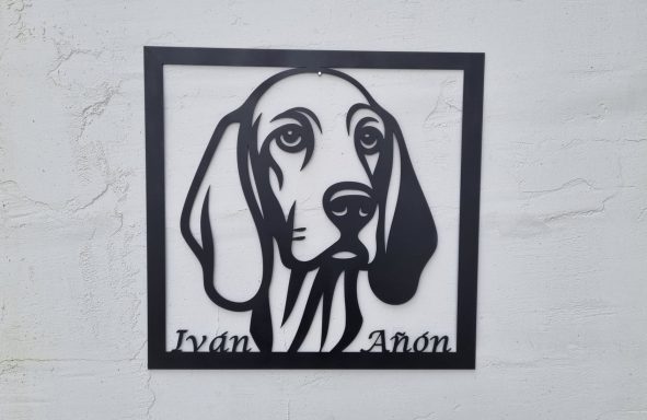 Silueta cabeza de perro Silueta cabeza de perro